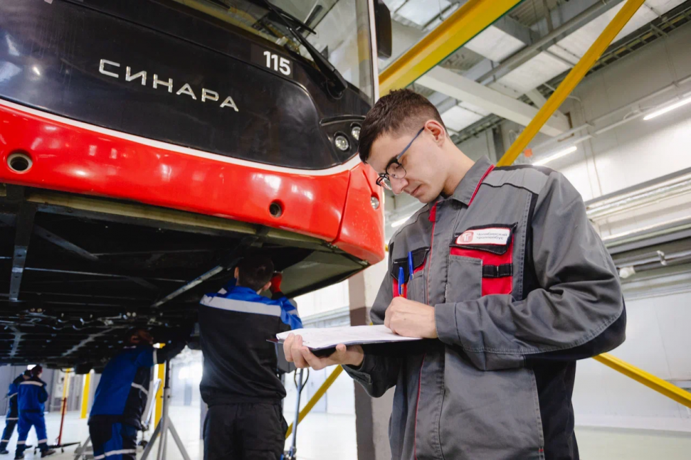 «Перспектива» на открытии нового троллейбусного депо!